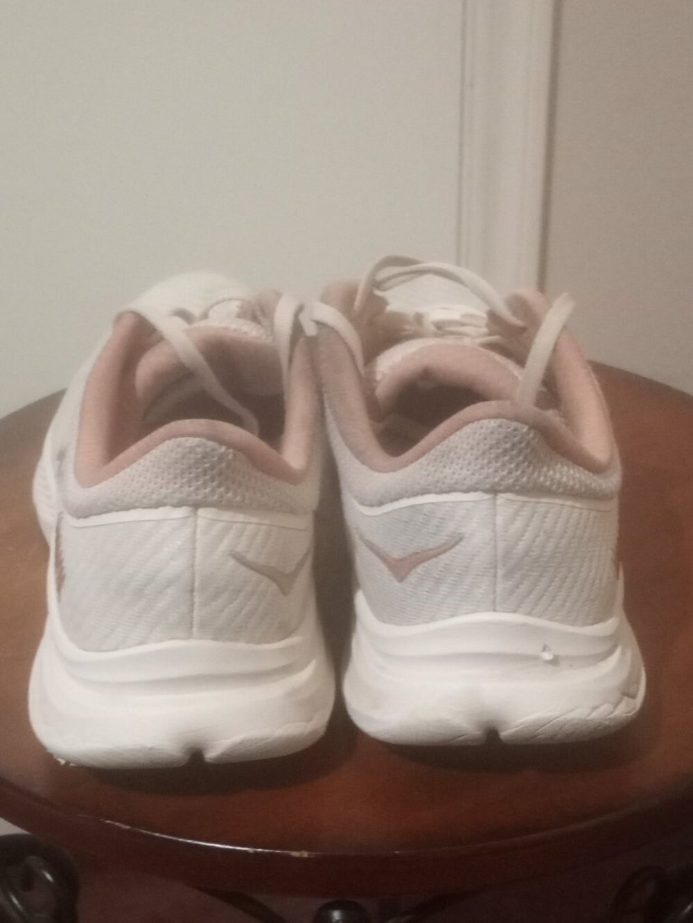 Hoka One One Solimar Shoes Womens Size 11B Beige Pink Running Sneakers Low Top - Picture 10 of 12